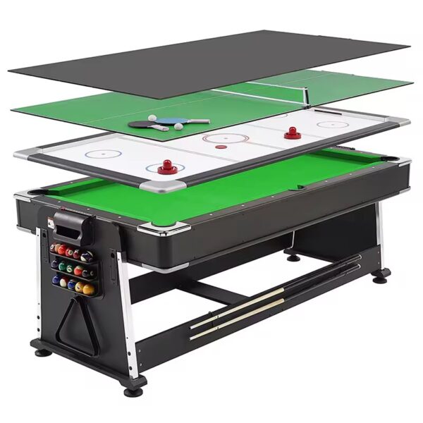 Billiard multifunction 4 in 1 pool table